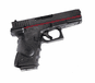Glock 19 - 38 - Poly Rear Activation Overmold Laser Sight from Crimson Trace