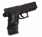 Springfield XD (.45ACP) Poly Grip, Overmold Front Activation Laser Sight from Crimson Trace
